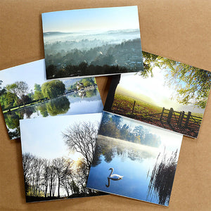 Berkshire landscapes card set